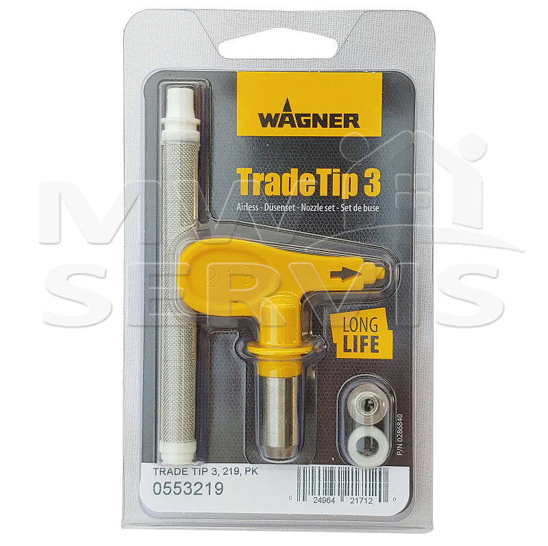 Tryska WAGNER TIP 3 - 219, 319, 419, pro GEL