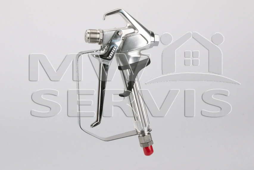 Injektážní a stříkací AIRLESS pistole ALC s injektážním nástavcem