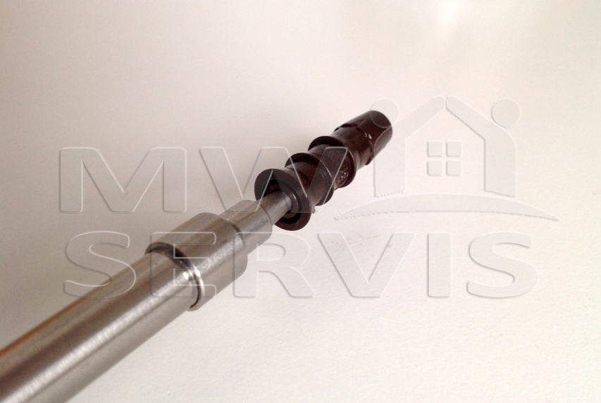 Injektor MABI - průměr 9,5 mm délka 37 (35) mm, hnědý- balení 100ks